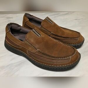 Mens Leather Streetcars Slip On Loafers Size 10.5